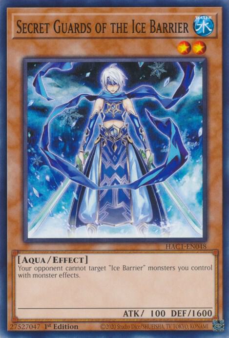 Secret Guards of the Ice Barrier (HAC1-EN048) (HAC1)