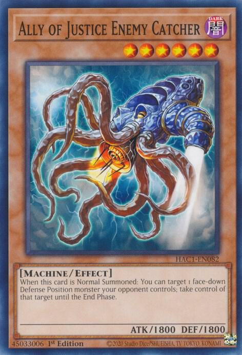 Ally of Justice Enemy Catcher (HAC1-EN082) (HAC1)