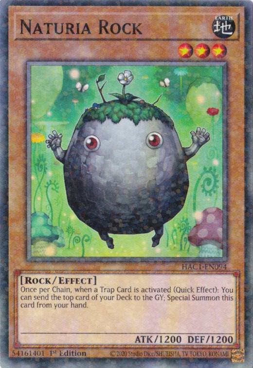 Naturia Rock (Duel Terminal) (HAC1-EN094) (HAC1)