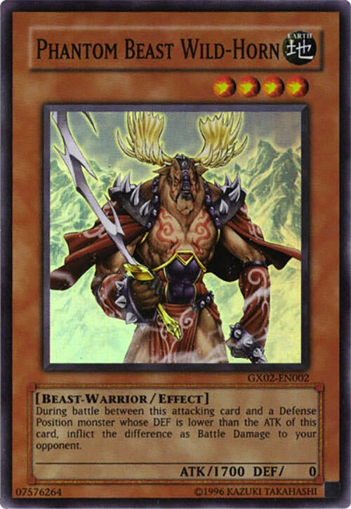 Phantom Beast Wild-Horn (GX02-EN002) (GX02)