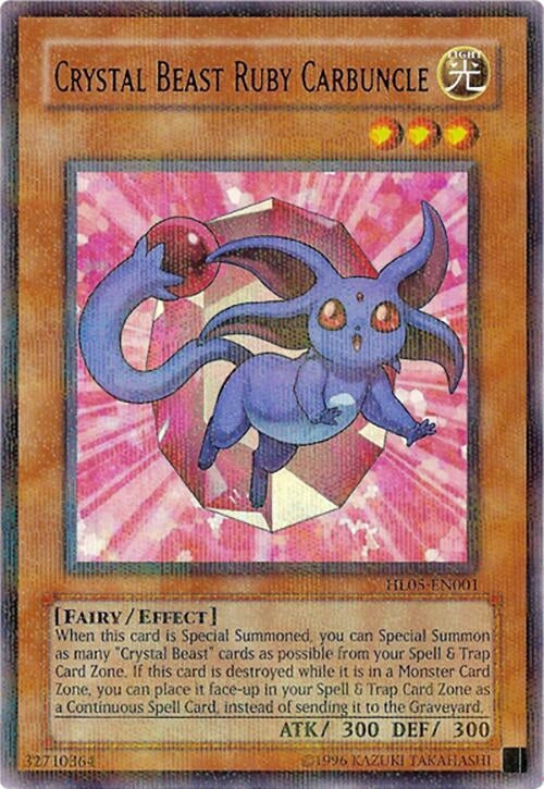 Crystal Beast Ruby Carbuncle (HL05-EN001) (HL05)