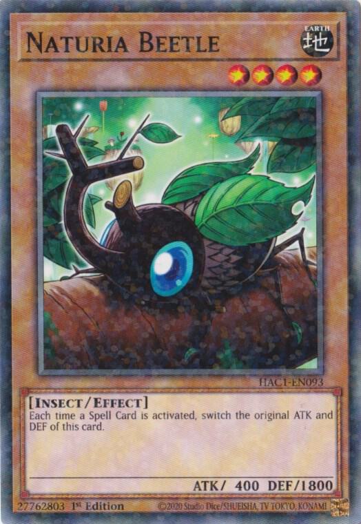 Naturia Beetle (Duel Terminal) (HAC1-EN093) (HAC1)