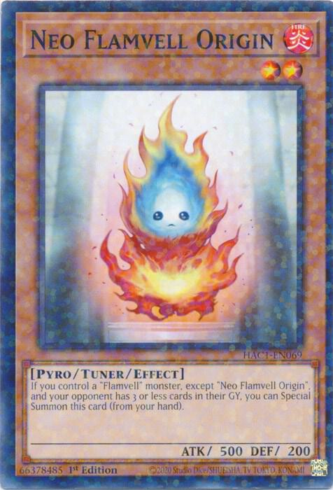 Neo Flamvell Origin (Duel Terminal) (HAC1-EN069) (HAC1)