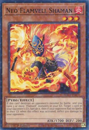 Neo Flamvell Shaman (Duel Terminal) (HAC1-EN071) (HAC1)