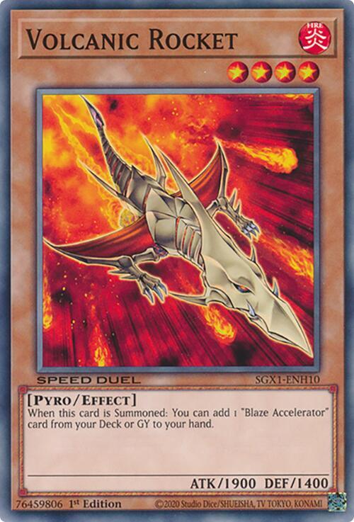 Volcanic Rocket (SGX1-ENH10)
