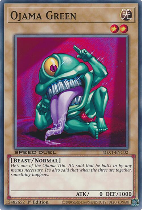 Ojama Green (SGX1-ENC02)