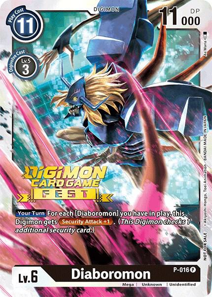 Diaboromon - P-016 (Digimon Card Game Fest 2022) (P-016 P) (D-PR)