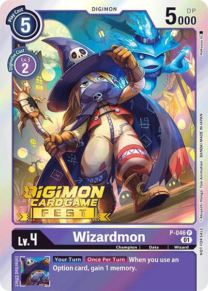 Wizardmon (Digimon Card Game Fest 2022) (P-046 P) (D-PR)
