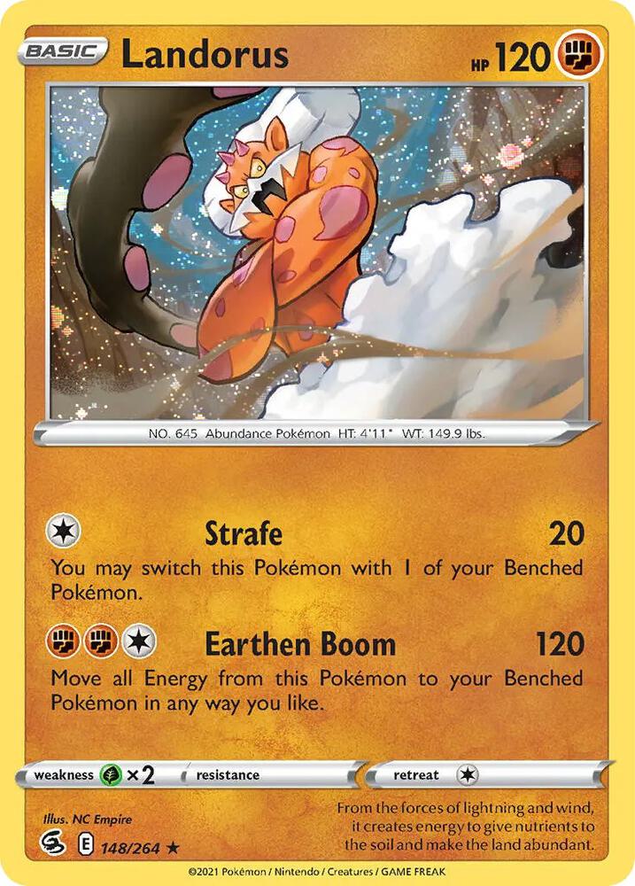 Landorus - 148/264 (Cosmos Holo) (148/264) (BLE)