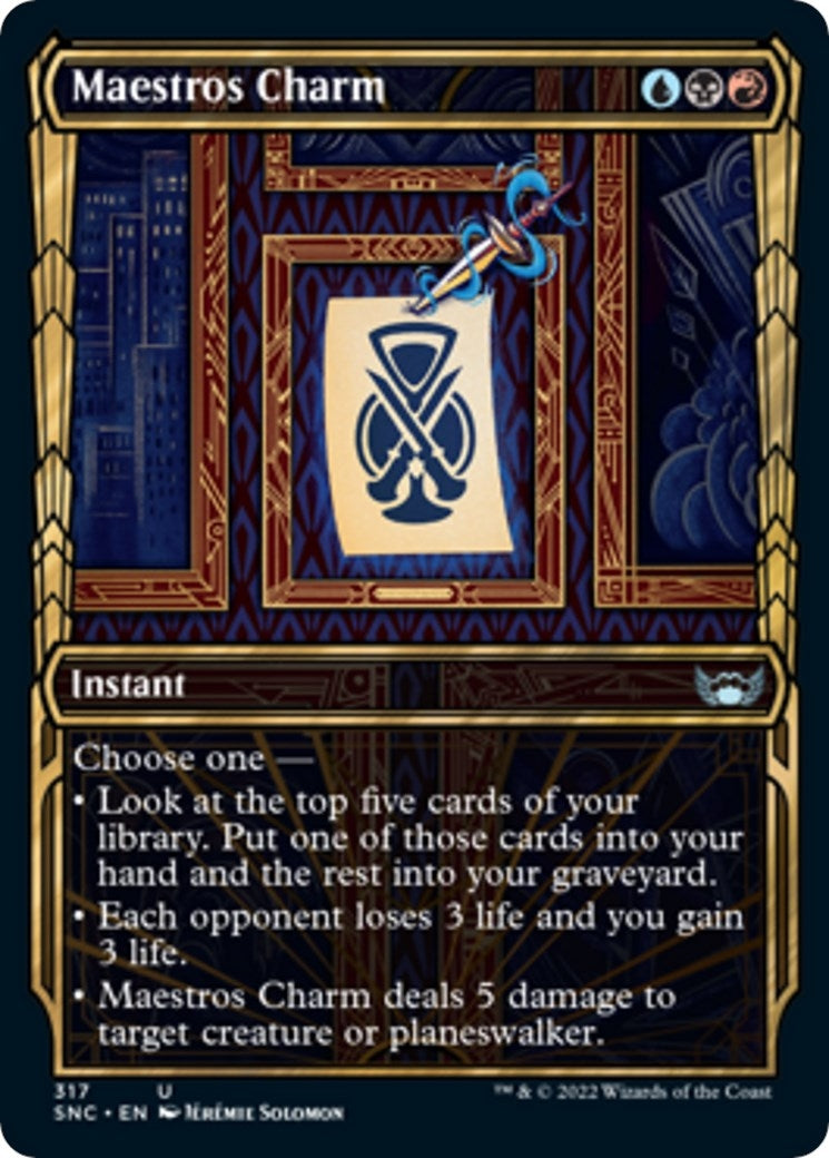 Maestros Charm (Showcase) (317) (SNC)