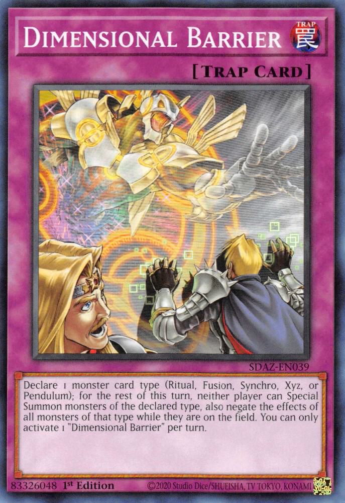 Dimensional Barrier (SDAZ-EN039) (SDAZ)
