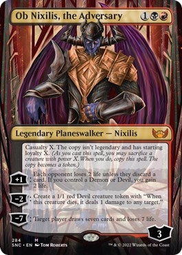 Ob Nixilis, the Adversary (Borderless) (284) (SNC)