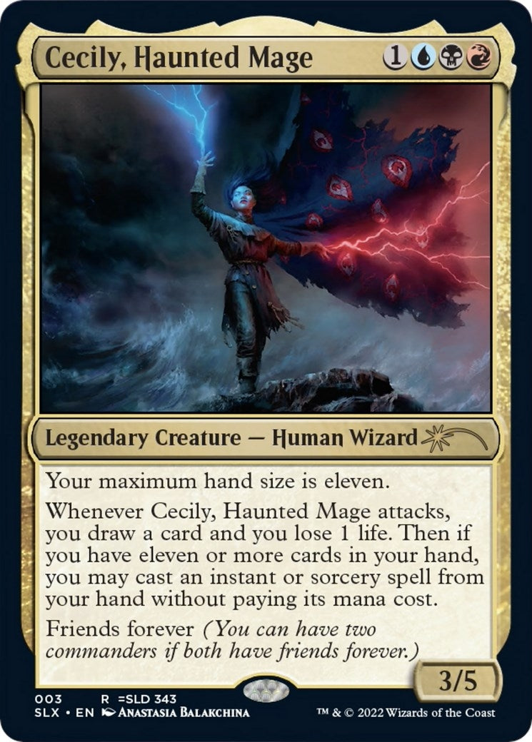 Cecily, Haunted Mage (3) (SLX)
