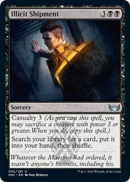 Illicit Shipment (83) (SNC)