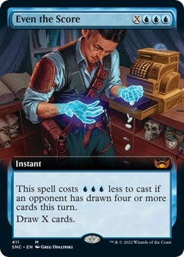 Even the Score (Extended Art) (411) (SNC)