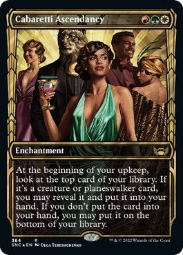 Cabaretti Ascendancy (Gilded Foil) (364) (SNC)