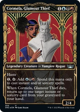 Cormela, Glamour Thief (Gilded Foil) (366) (SNC)