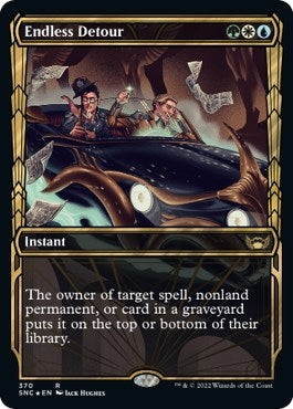 Endless Detour (Gilded Foil) (370) (SNC)