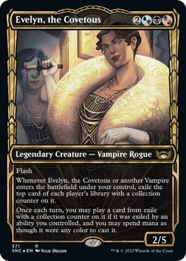 Evelyn, the Covetous (Gilded Foil) (371) (SNC)