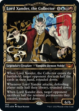 Lord Xander, the Collector (Gilded Foil) (380) (SNC)