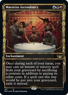 Maestros Ascendancy (Gilded Foil) (381) (SNC)
