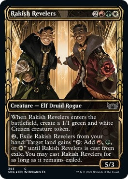 Rakish Revelers (Gilded Foil) (393) (SNC)