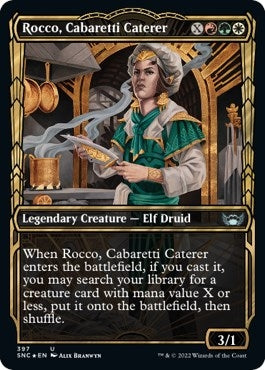 Rocco, Cabaretti Caterer (Gilded Foil) (397) (SNC)