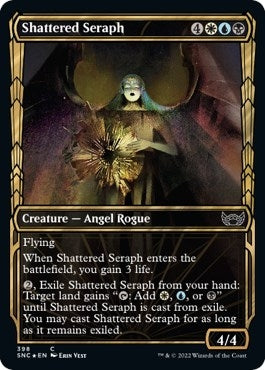 Shattered Seraph (Gilded Foil) (398) (SNC)
