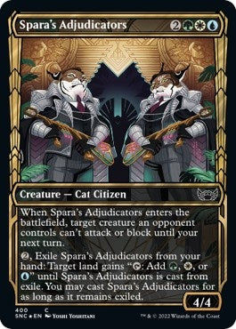 Spara's Adjudicators (Gilded Foil) (400) (SNC)