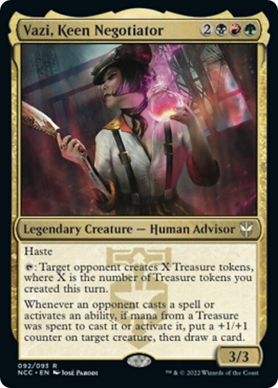Vazi, Keen Negotiator (92) (NCC)