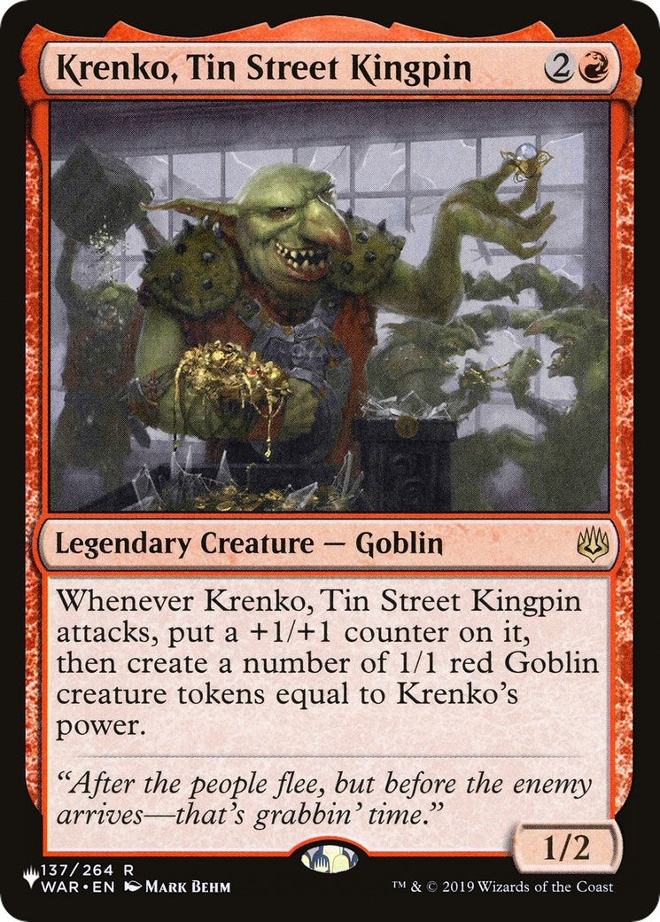 Krenko, Tin Street Kingpin (137/264) (LIST)