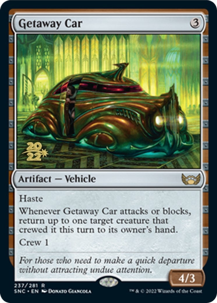 Getaway Car (237) (PRE)