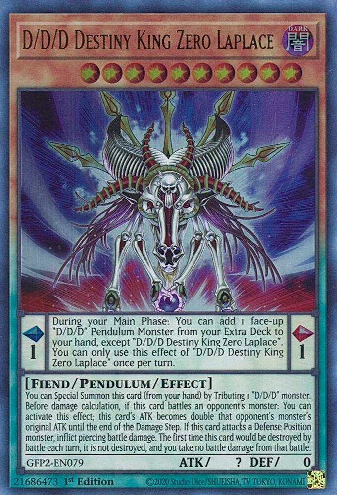 D/D/D Destiny King Zero Laplace (GFP2-EN079) (GFP2)