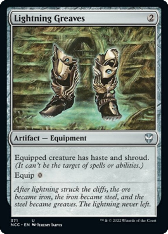 Lightning Greaves (371) (NCC)