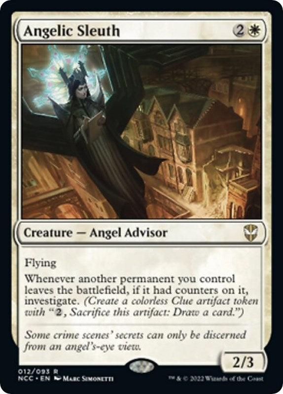 Image for Angelic Sleuth (12) (NCC) - Magic: The Gathering