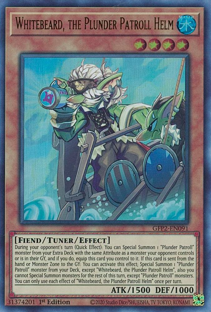 Whitebeard, the Plunder Patroll Helm (GFP2-EN091) (GFP2)