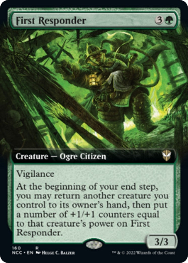 First Responder (Extended Art) (160) (NCC)