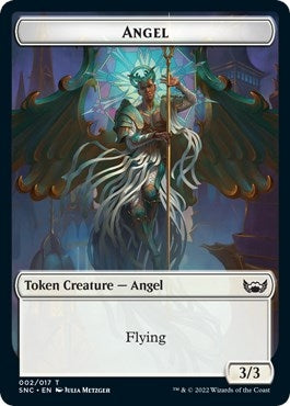 Image for Angel Token (2) (SNC) - Magic: The Gathering