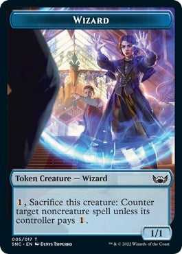 Wizard Token (5) (SNC)
