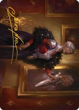 Evelyn, the Covetous Art Card (Gold-Stamped Signature) (24) (ASSNC)