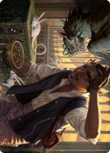 Bennie Bracks, Zoologist Art Card (49) (ASSNC)