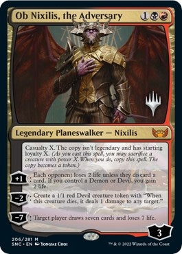 Ob Nixilis, the Adversary (206) (PPSNC)
