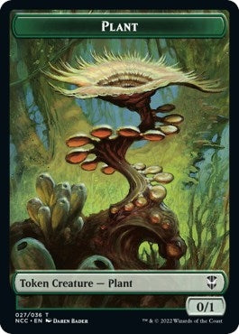 Plant // Treasure (015) Double-Sided Token (27 // 15) (NCC)