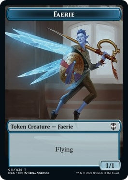 Faerie // Rogue Double-Sided Token (11 // 7) (NCC)