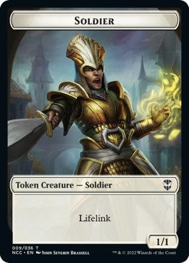Soldier // Cat Beast Double-Sided Token (9 // 4) (NCC)
