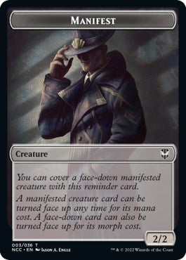Manifest // Copy Double-Sided Token (3 // 1) (NCC)