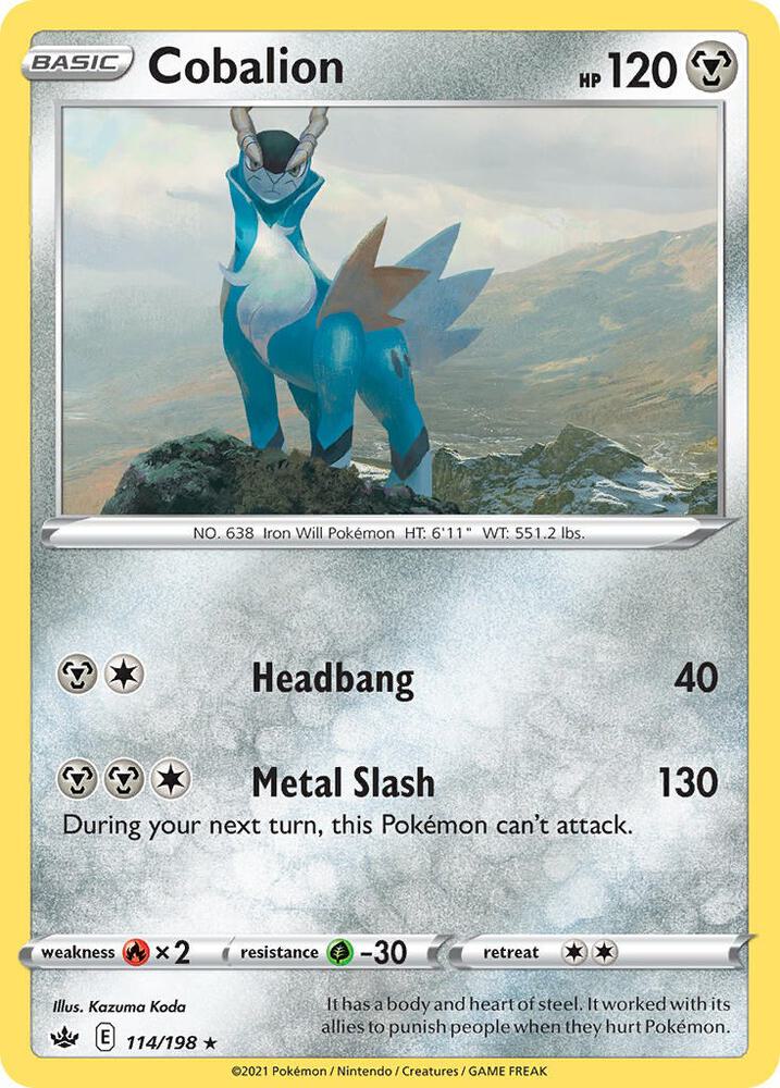 Cobalion - 114/198 (114/198) (PR)