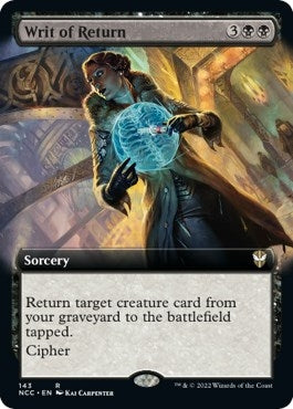 Writ of Return (Extended Art) (143) (NCC)