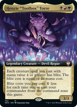 Henzie "Toolbox" Torre (Extended Art) (102) (NCC)