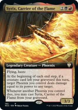 Syrix, Carrier of the Flame (Extended Art) (180) (NCC)